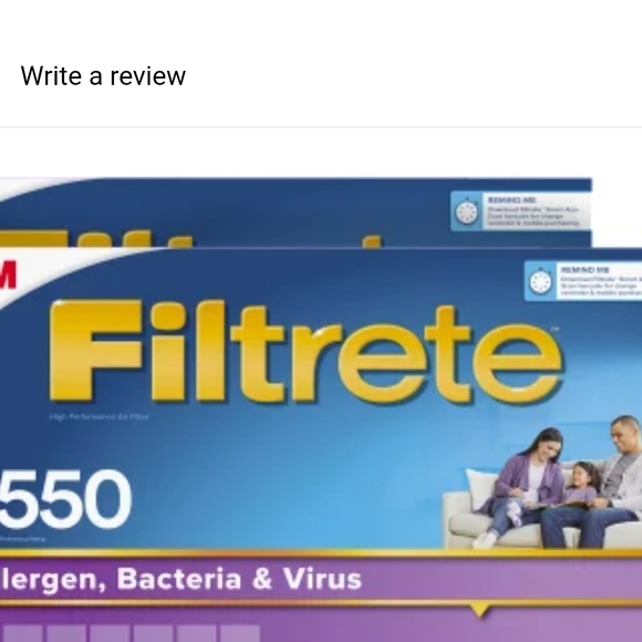 3M Filtrete 20x25x4 Furnace Air Filter, Micro Allergen Defense,MPR 1000 - 2 pack - Picture 2 of 2